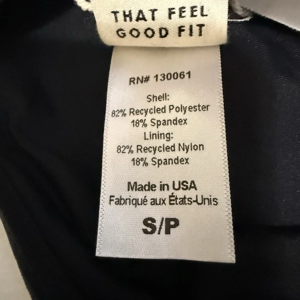 NWT L*Space Marlee Bikini Top Small Black $110 Ruched Ribbed Eco Chic Swim USA